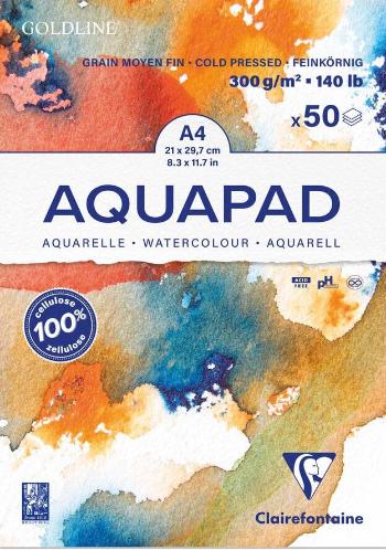 Clairefontaine Goldline Aquapad Glued Pad Skicár A4 300 g