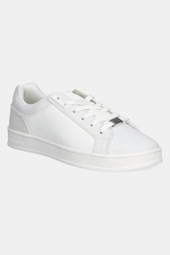 Tenisky Calvin Klein LOW TOP LACE UP NB MONO biela farba, HM0HM01768