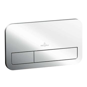 VILLEROY & BOCH - ViConnect Ovládacie tlačidlo splachovania, chróm 92249061