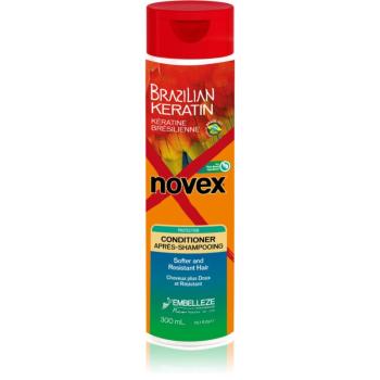 Novex Brazilian Keratin posilňujúci a obnovujúci kondicionér 300 ml