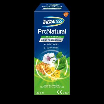 THERATUSS ProNatural prírodný sirup na suchý a vlhký kašel 128 g