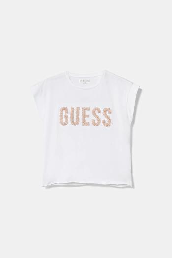 Detské tričko Guess biela farba, J5RI37 K6YW4