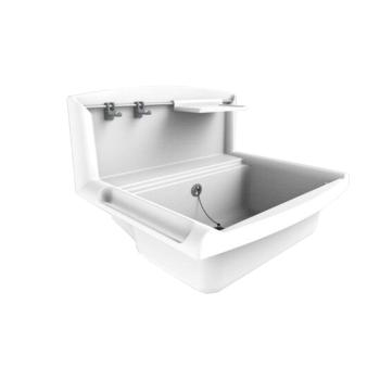 MEREO - Viacúčelové umývadlo Multiset 550 x 450 x 202 mm, biele (PR7181C 60005010099