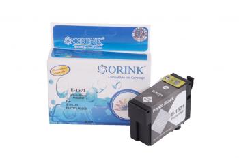 Epson kompatibilná atramentová náplň C13T15714010, 29,5ml (Orink Box), photo, photo black