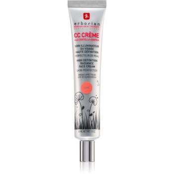 Erborian CC Crème Centella Asiatica rozjasňujúci krém pre jednotný tón pleti SPF 25 veľké balenie odtieň Doré 45 ml