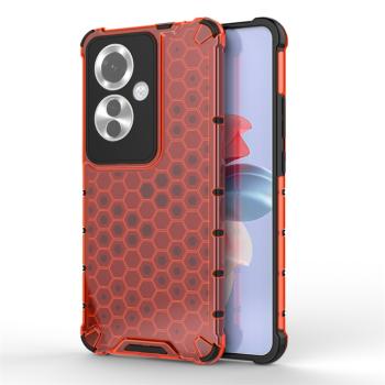 HONEYCOMB Ochranný kryt Oppo Reno11 F 5G červený