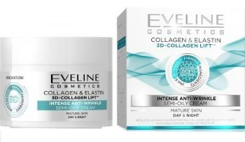 EVELINE 3D Collagen & Elastin Denný/nočný krém 50 ml