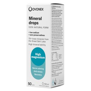 OVONEX Mineral drops 100% natural form 100 ml