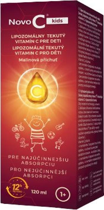 NOVO C  kids Lipozomálny tekutý vitamín C pre deti sirup 120 ml