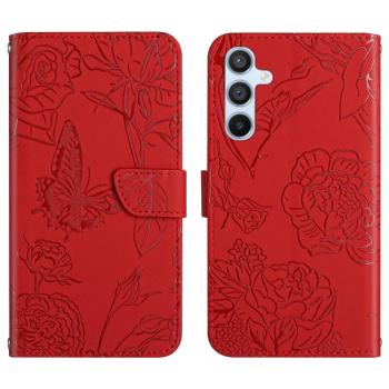 ART BLOSSOM Peňaženkový obal pre Samsung Galaxy A26 červený