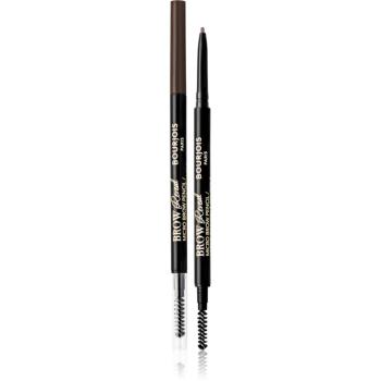 Bourjois Brow Reveal precízna ceruzka na obočie s kefkou odtieň 003 Dark Brown 0,09 g