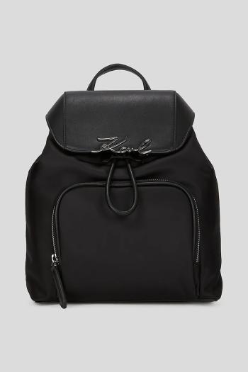 Ruksak Karl Lagerfeld dámsky, čierna farba, malý, A3W30027