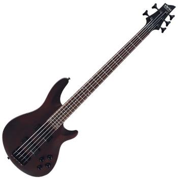 Schecter Omen-5 Walnut Satin 5-strunová basgitara