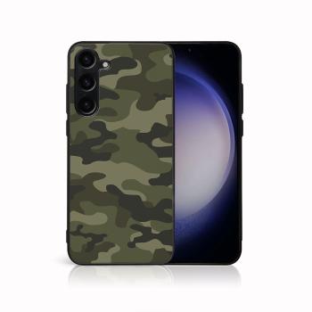 MY ART Ochranný kryt pre Samsung Galaxy S24 FE 5G GREEN CAMO (235)