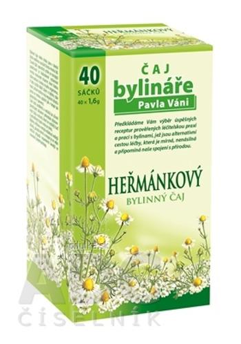APOTHEKE VÁŇA ČAJ RUMANČEKOVÝ bylinný čaj 40 x 1.6 g