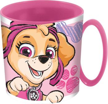STOR Plastový hrnček Paw Patrol 390ml ružový