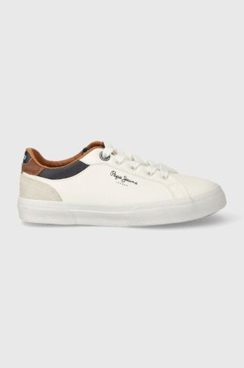 Detské tenisky Pepe Jeans KENTON COURT B biela farba