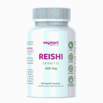 VEGMART Reishi 650 mg 120 kapsúl