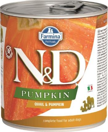 Farmina N&D dog PUMPKIN & quail konzerva 285g