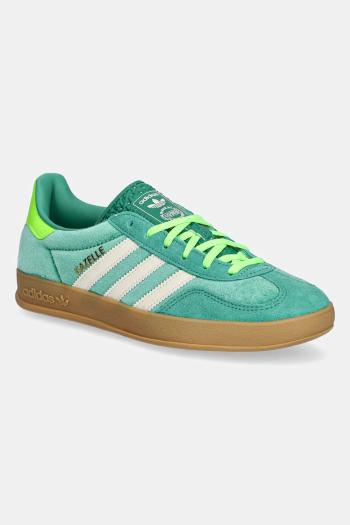 Tenisky adidas Originals Gazelle Indoor zelená farba, JI2715