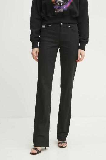 Rifle Versace Jeans Couture dámske, čierna farba, 78HAB5A8 N0507