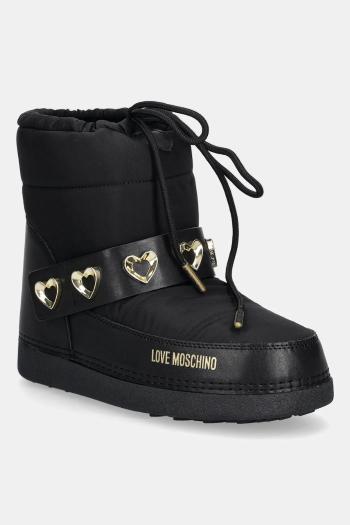 Snehule Love Moschino čierna farba, JA24182G1NISD00A