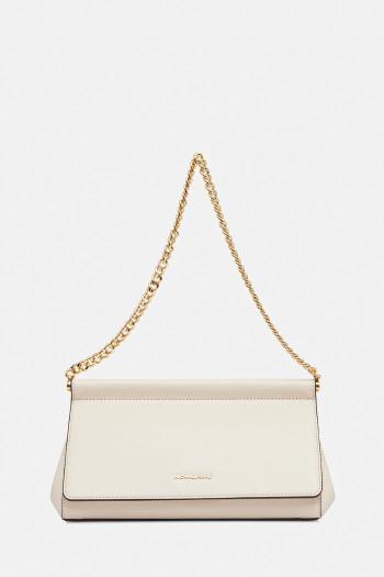 Kožená kabelka MICHAEL Michael Kors béžová farba, 30S5G9YC6L