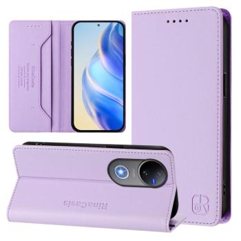 RINA Zaklápacie puzdro pre Vivo V50 5G fialové