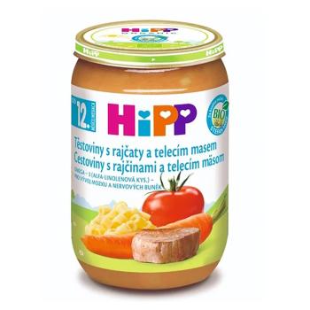HIPP Menu cestoviny s paradajkami a teľacím mäsom BIO 220 g