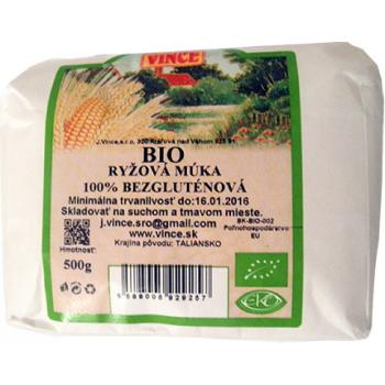 J.VINCE 100% Bezlepková ryžová múka BIO 500 g