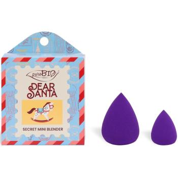 puroBIO Cosmetics Dear Santa SECRET hubka na make-up 2ks v darčekovom balení 2 ks