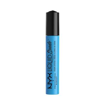 Nyx Professional Make Up  Liquid Suede Cream Lipstick - 16 Little Denim Dress  Líčenie obočia Modrá