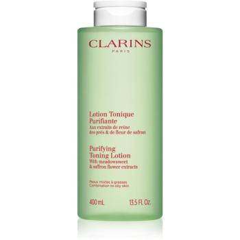 Clarins Cleansing Purifying Toning Lotion čistiace tonikum pre zmiešanú až mastnú pokožku 400 ml