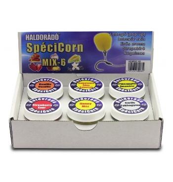 Haldoradó gumová kukurica spécicorn 10 mm 10 ks - mix 6 ks príchuťou