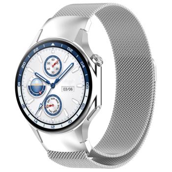 MILANESE Kovový remienok pre OnePlus Watch 3 / Watch 2 strieborný