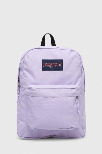 Ruksak Jansport fialová farba, veľký, jednofarebný