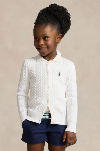 Detský sveter Polo Ralph Lauren biela farba, 312543047064