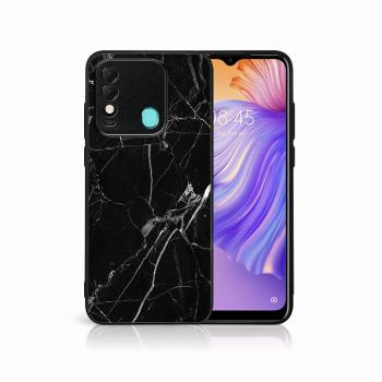 MY ART Ochranný obal Tecno Spark 8 -BLACK MARBLE (142)