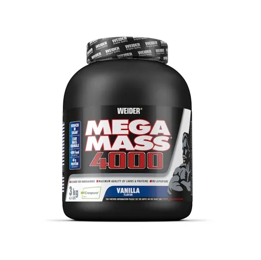 WEIDER Giant Mega Mass 4000 Vanilka 3000 g