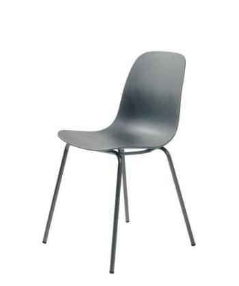 Jedálenská stolička Unique Furniture WHITBY sivá plast 37911010
