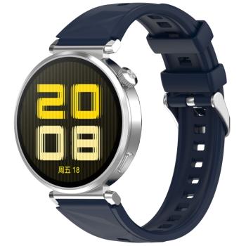 SILICONE Vymeniteľný remienok pre Huawei Watch GT 5 Pro 42mm tmavomodrý