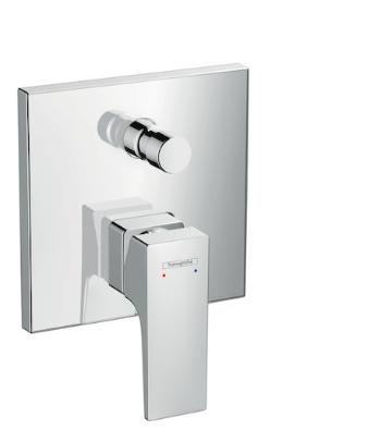 Sprchová a vaňová batéria Hansgrohe Metropol bez podomietkového telesa chróm 32545000