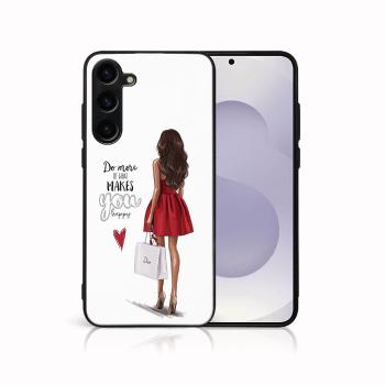 MY ART Ochranný kryt pre Samsung Galaxy S25 5G RED DRESS (137)