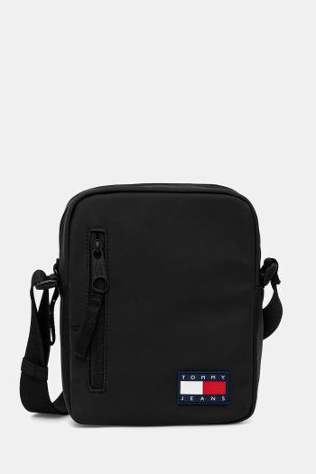 Malá taška Tommy Jeans čierna farba, AM0AM13396