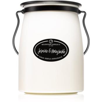 Milkhouse Candle Co. Creamery Jasmine & Honeysuckle vonná sviečka Butter Jar 624 g