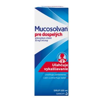 MUCOSOLVAN pre dospelých 30 mg/5 ml sirup 100 ml