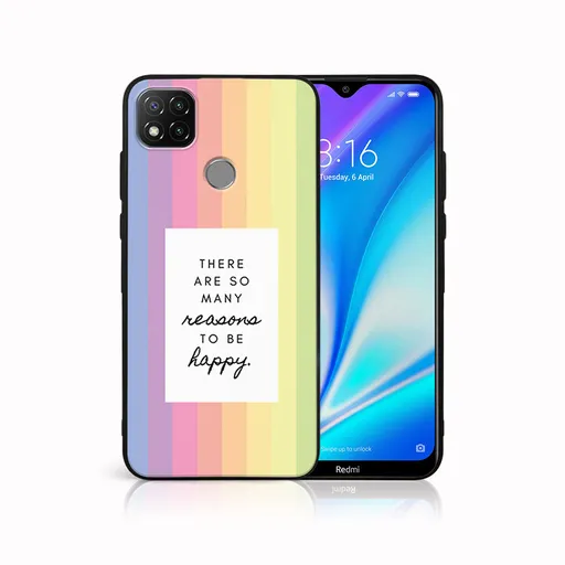 MY ART Silikónový obal Xiaomi Redmi 9C REASONS (040)