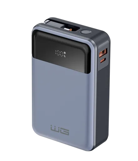WG - Power Bank 20000 mAh, USB-C PD 65W, čierna