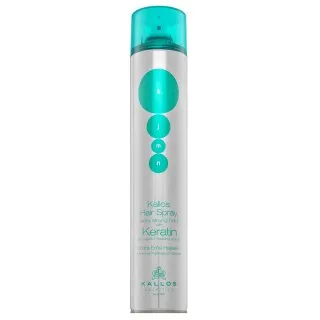 Kallos Keratin Hair Spray Extra Strong Hold silný lak na vlasy s keratínom 750 ml