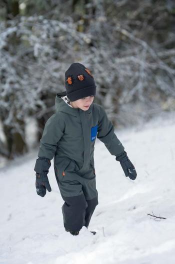 Detský overal Jack Wolfskin GLEEL 2L INS šedá farba
